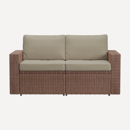 Диван модульный Брайт-B 1 Textile Beige