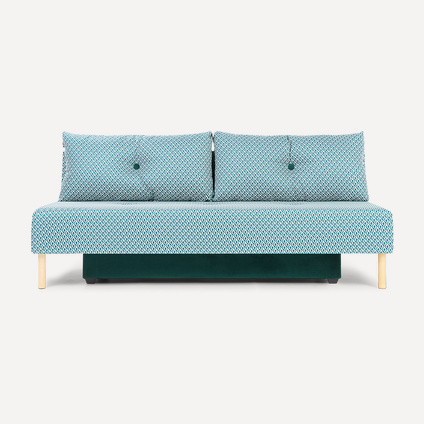 Диван прямой Берг Lozenge Green