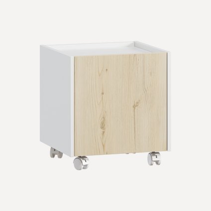 Тумба рабочая Пенни 43x47 Белый/Древесный