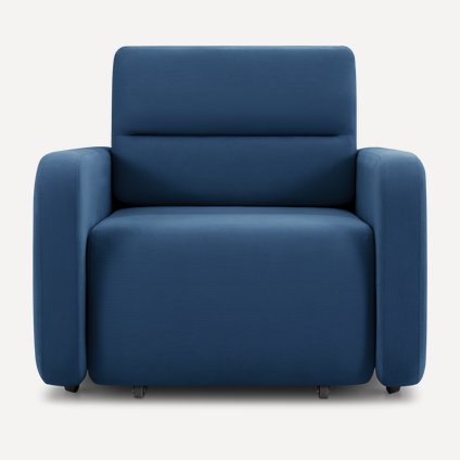 Лесли Velvet Navy Blue