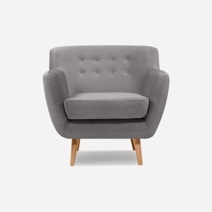 Кресло Сите Velvet Smoke