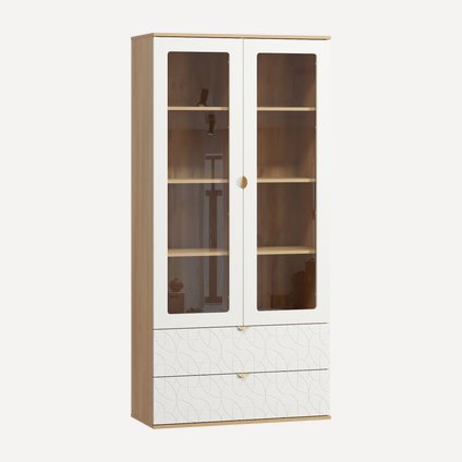 Витрина Монблан-1 Lunge Milk Oak