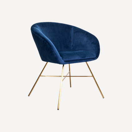 Стул Амур Velvet Blue