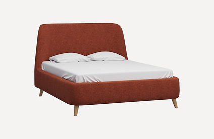 Кровать Молсон 160 Textile Ginger распродажа
