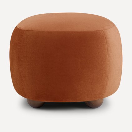 Пуф Тут Рядом Дом Уютный Оранжевый