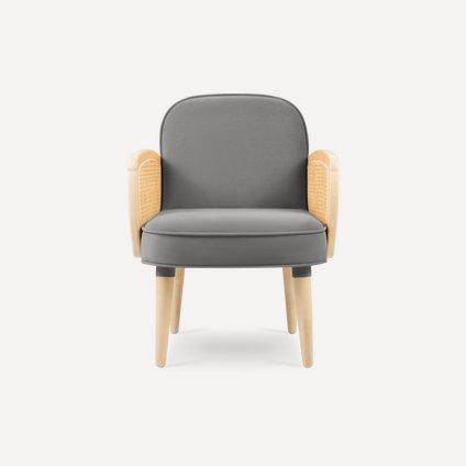 Кресло Асколи Velvet Silver