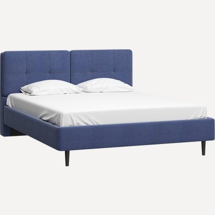 Кровать Харли 140 Textile Blue