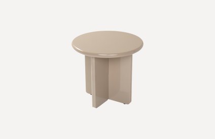 Кофе үстелі Tajer Glossy Beige