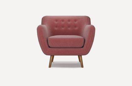 Кресло Сите Velvet Coral