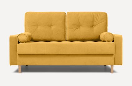 Диван Ситено Мини Velvet Yellow