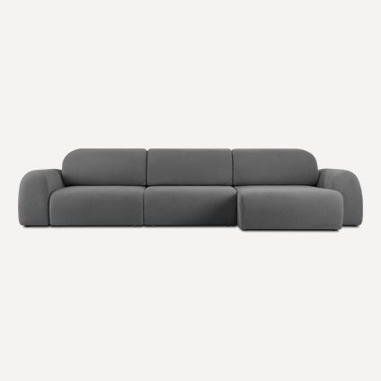 Диван угловой Лилт-2 Bucle Grafit