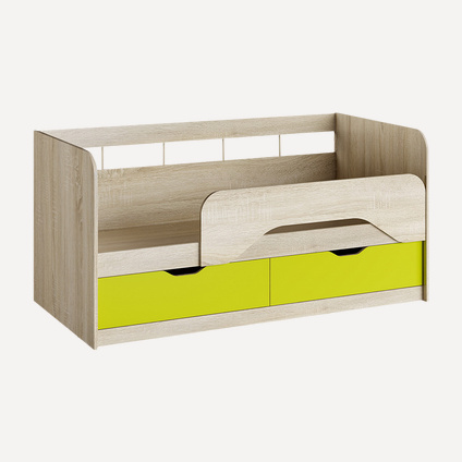 Детская кровать Акварель-1.1 Лайм