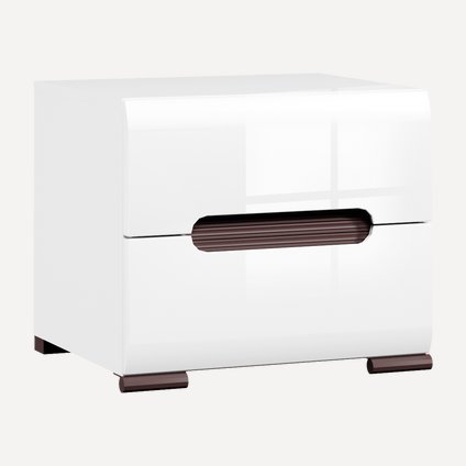 Тумба прикроватная Лион Белый