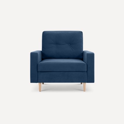 Кресло-кровать Динс Мини Velvet Navy Blue