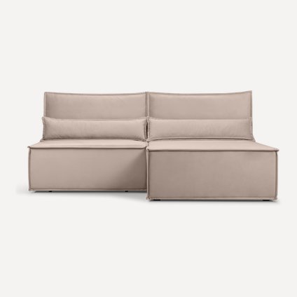 Диван угловой Стаус Velvet Beige