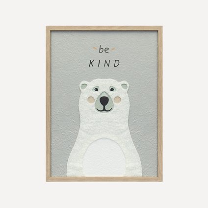 Постер детский Кидди Be Kind