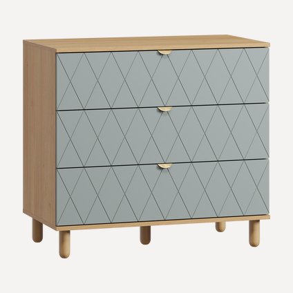 Комод Теджонс 93x85 Ромб Мятный