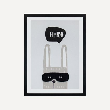 Постер детский Хироу Rabbit