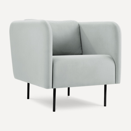 Кресло Орхет Velvet Silver