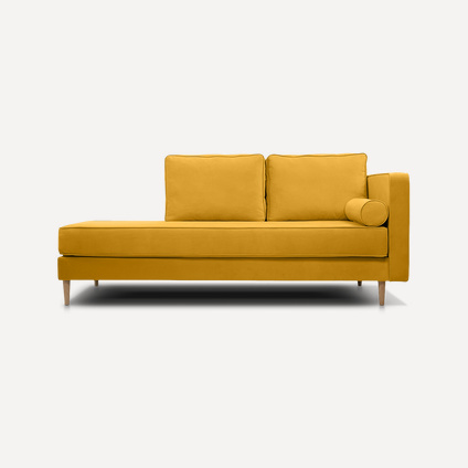 Кушетка Динс Velvet Yellow