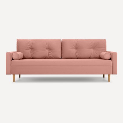 Диван прямой Нумо Velvet Pink