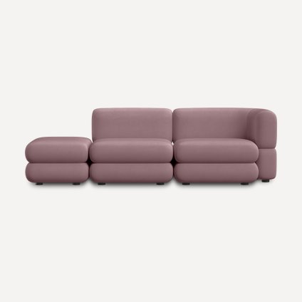Диван модульный Brera-8 Velour Lilac