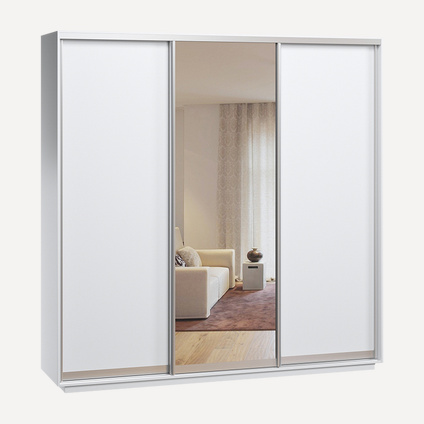 Шкаф-купе Мюнхен-3-240-220 White