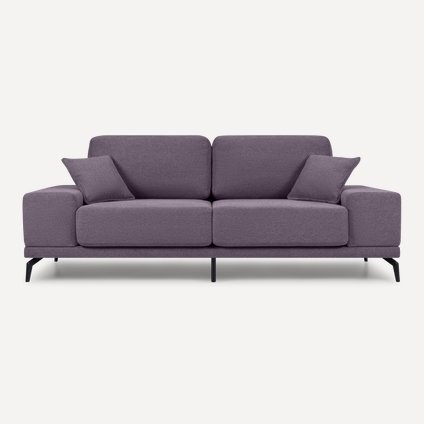 Диван прямой Рон Textile Plum