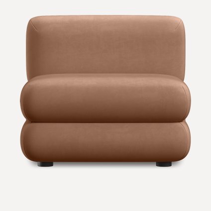 Кресло Brera-14 Velour Caramel