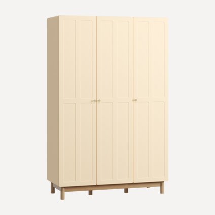 Распашной шкаф Виклу-3 Beige Oak