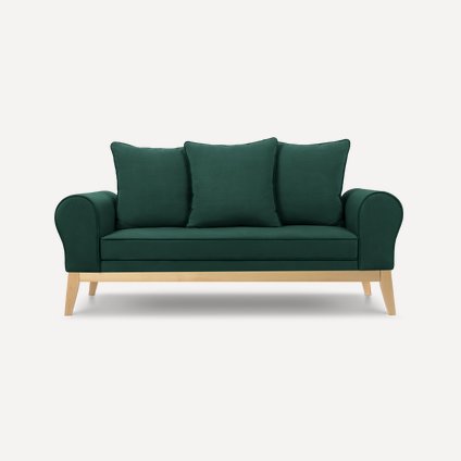 Диван прямой Коро Velvet Emerald