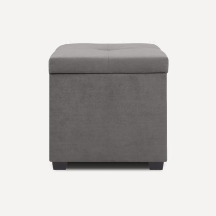 Пуф Альфа Velvet Grey