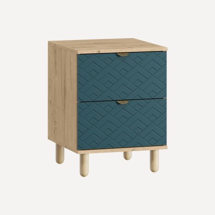 Тумба прикроватная Теджонс Art Aquamarine