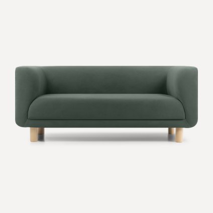 Кушетка Венето Velvet Green