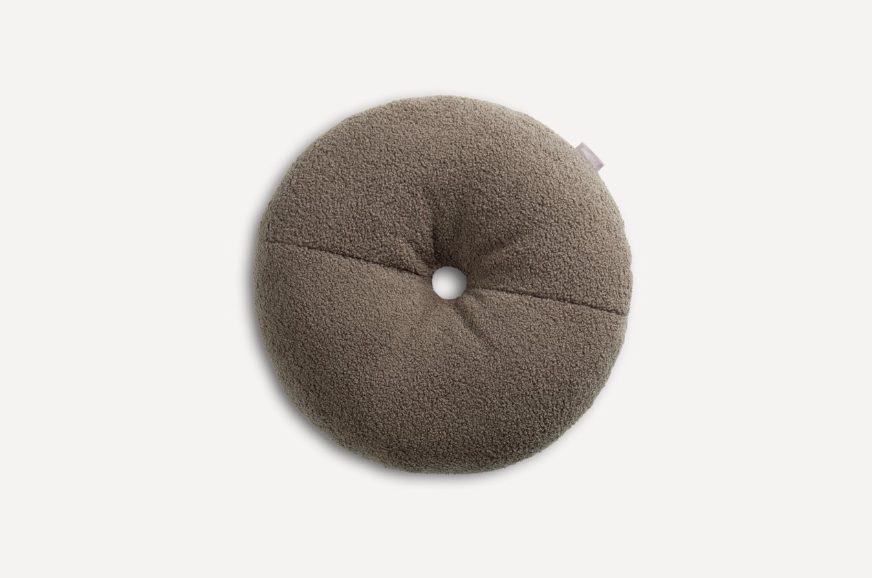 Подушка Бэйгл Cozy Brown - фото 1