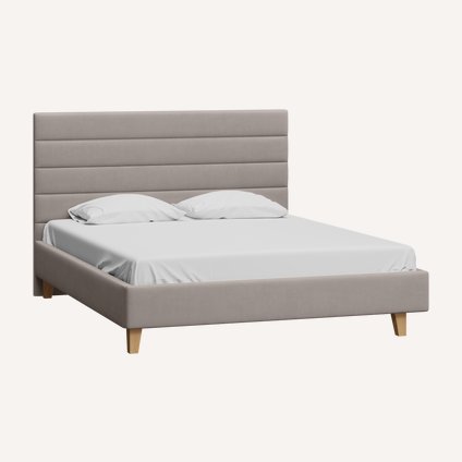 Кровать Лосон-Legs 160 Velvet Cocoa