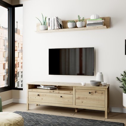 Модульная гостиная Хельга-3 Дуб Артизан