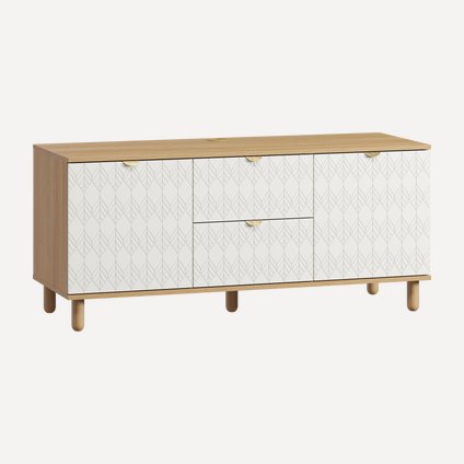 ТВ-тумба Теджонс Leaf Milk Oak