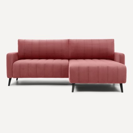 Диван угловой Маркфул Velvet Coral