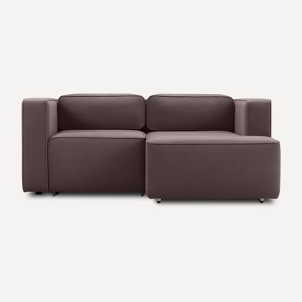 Диван угловой Аронт Мини Velvet Stone