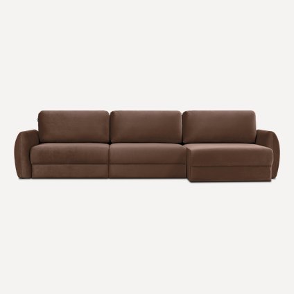 Диван угловой Биани-2 Barhat Cinnamon