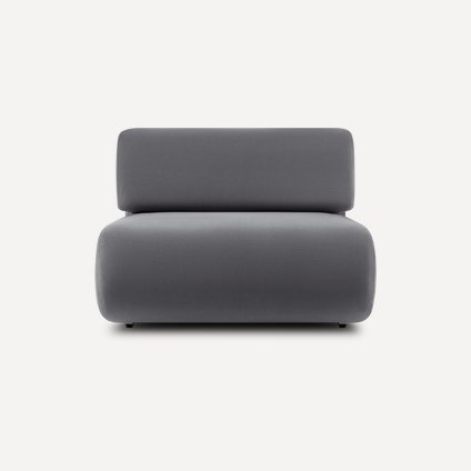 Кресло Маиль-1Р Велюр Серый