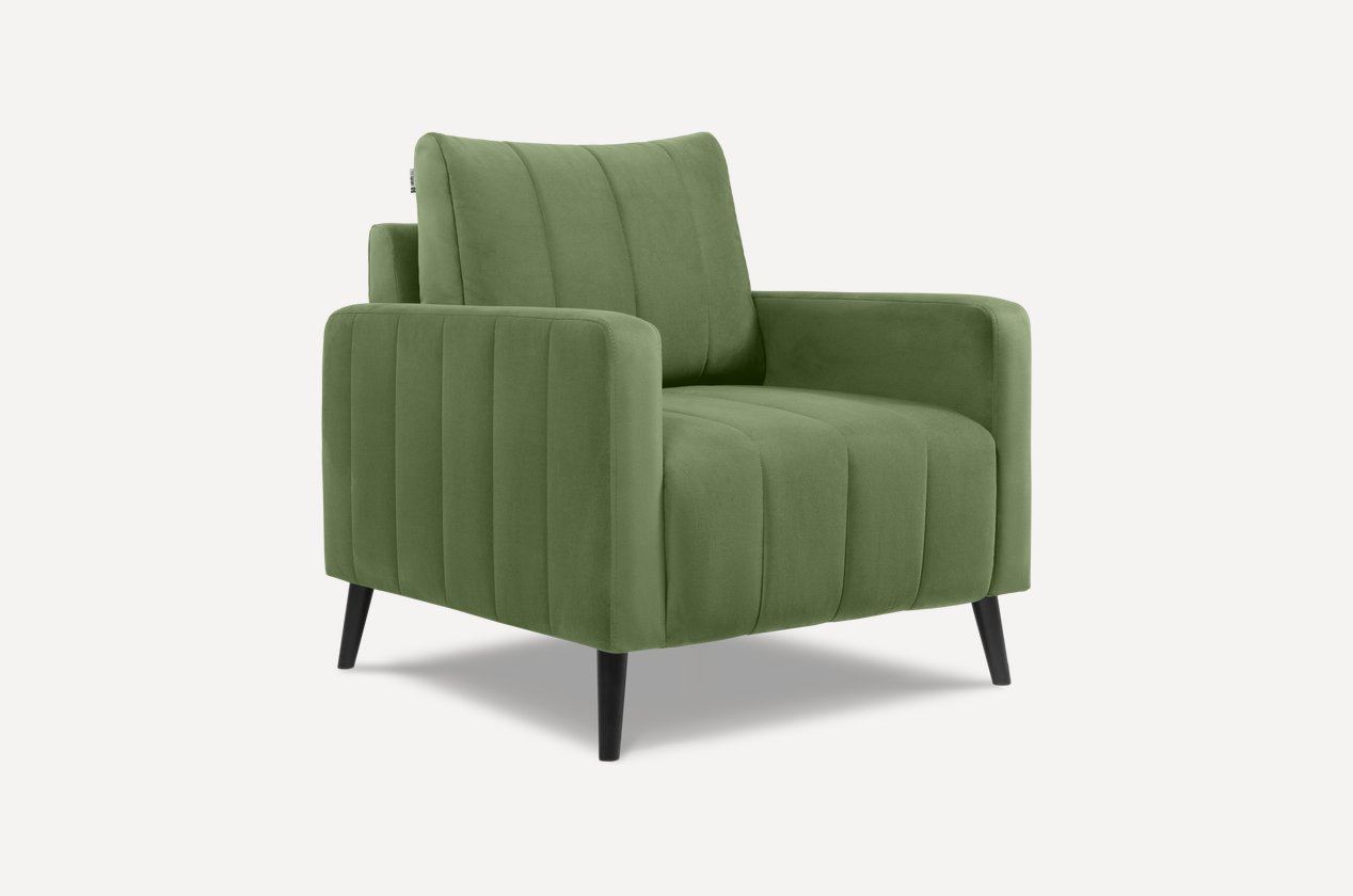 Кресло Маркфул Velvet Olive - фото 3