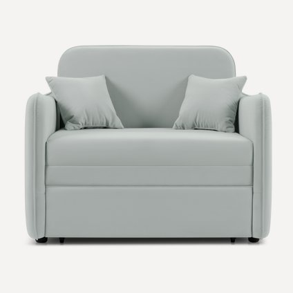 Кресло-кровать Кейсес Velvet Silver