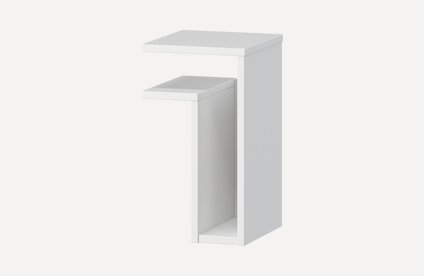 Тумба прикроватная подвесная Грэн White