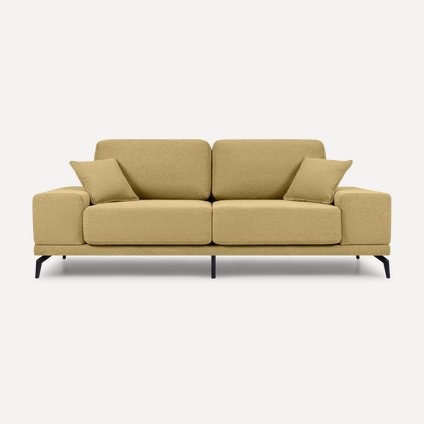 Диван прямой Рон Textile Yellow