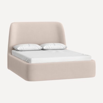 Кровать Далти 160 Velvet Light