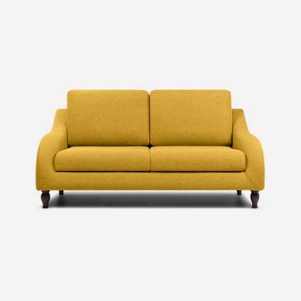 Диван прямой Флори Textile Yellow