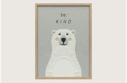 Постер детский Кидди Be Kind