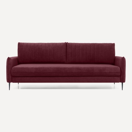 Диван прямой Сваут Велюр Бордовый